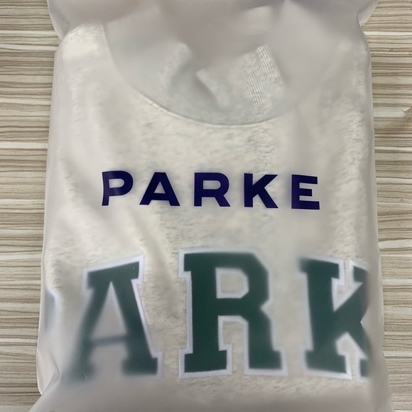 Parke Light Gray Mockneck Sweatshirt Heritage - Picture 8 of 8